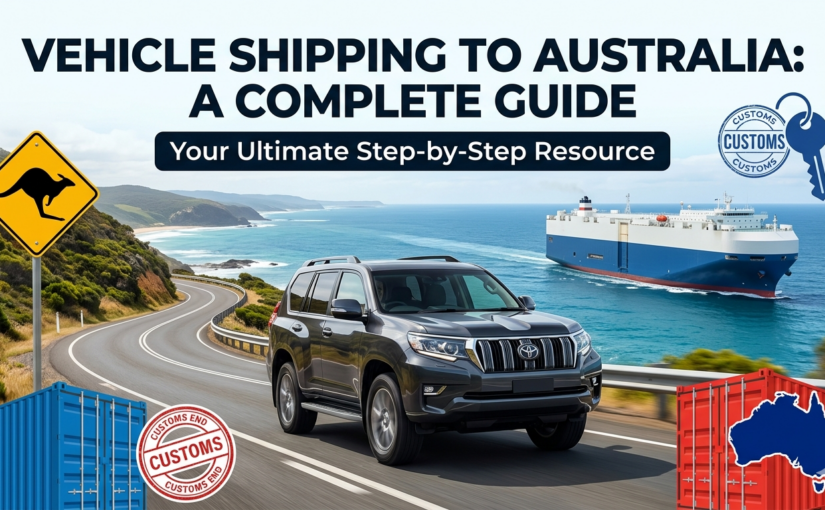 Vehicle Shipping to Australia: A Complete Guide