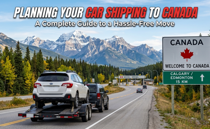 Planning Your Car Shipping to Canada