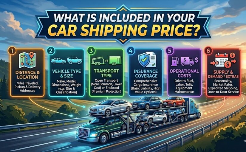 What Is Included in Your Car Shipping Price