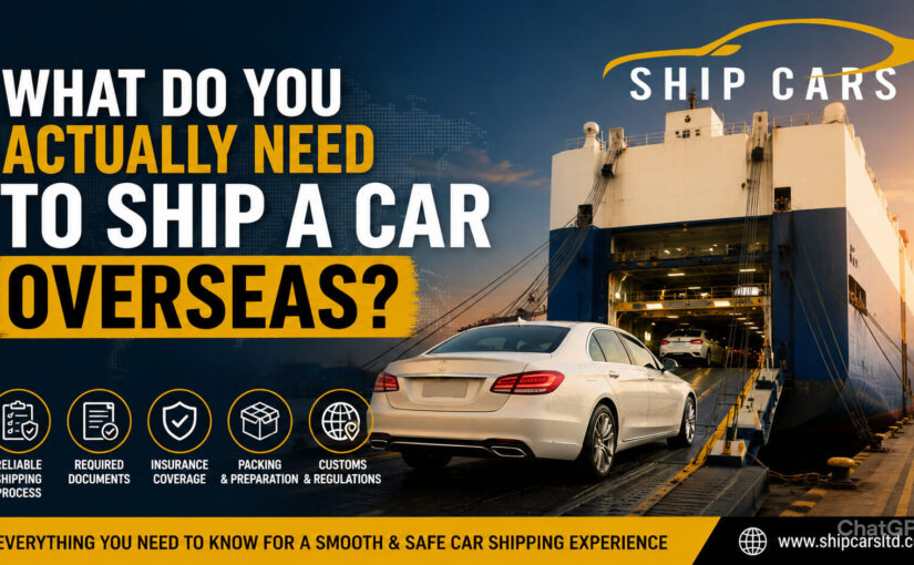 What Do You Actually Need to Ship a Car Overseas?